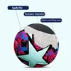 Balls Soccer Professional Size 5 Red PU Material Wearresistent Match Training League Stitch Footbals Bola de Futebol 231128