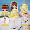Dolls Dream Fairy 16 Doll 28cm Kawaii BJD Lolita Dress Ball fogad full set inklusive kläder skor DIY Toy Gifts for Girls 230427