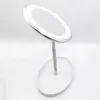 Compacte spiegels 10X LED-licht Make-upspiegel Lamp Vergrootglas Batterij Draagbare handijdelheidsglas Mini Miroir Badkamer Cosmetisch Bad Zuignap 231128