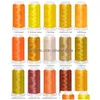 Fabric And Sewing Fabric And Sewing Embroidery Thread 108D 120D Computer Hine Color Polyester Ice Silk 63 Decorative Drop Delivery Hom Dh18A