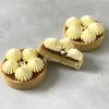 Formy do pieczenia 6 szt. Mini-tarta Pierścień Stal nierdzewna Tartlet Tartlet Mały koło do przodu do ciasta odporne na ciepło do musu z ciasta oporne na ciasto