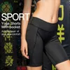 Running Shorts Women Gym High talia Podnoszenie Push Up Tip Sports Leggins Telefon Kieszonkowe jogging joga joga Piłatowe dziewczyny