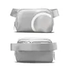 Womens Bum Lulu Everywhere Fleece Crossbody Chest Bag Lululemen Womens Luxury Designer Belt Nylon Bag Bumbag Fanny Pack Handväska utomhus mode axelväskor rem