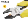 Tang Side Cutter Diagonal Pliers 6"/8"Japanese Style LaborSaving Professional Electrician Hand Tools for Cutting Wire