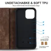 Магнитный кожаный чехол-кошелек для телефона iPhone 15 14 Plus 13 Pro Max 12 Mini для Magsafe с беспроводной зарядкой, подставка, слот для карты, откидная крышка