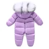 Kledingsets 30 graden Russische winter kinderen donsjack jongens bovenkleding jassen dikker Waterdichte snowsuits baby meisje kleding 231128