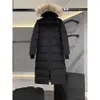 Erkekler Down Parkas Designer Kadın Hoodie Kazan Ceket Ceket Adam Parkers Kış orta uzunlukta diz üstü kapüşonlu kalın sıcak ceketler kadın