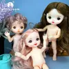 Dolls Mini Fashion 16cm Girl Toys Kleed met schattige pyjama oogmasker Beweegbaar joint body For Kids Birthday Gift 230427