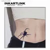 Tatuagens coloridas desenho adesivos aranha combinação tatuagem temporária adesivo dura 1-2 semanas à prova d' água e resistente ao atrito L231128