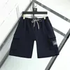 Projektantki Męskie spodnie Odświeżające letnią krótką literę wydrukowane sznurka sznur