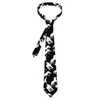Bow Ties White Horse Tie Animal Print grafisk hals klassisk avslappnad krage för män bröllopsfest slips tillbehör