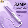 Curling Irons Hair Curler Stor volym skadar inte hårperm Negativa jon 32mm lugg som varar Syling Electric Curling Iron Q231128