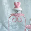 Bakeware Tools Pink Cookies Ladder Stand Fold Able Cupcake Decorating For Wedding Party Dessert Table Leverantör Baker Display