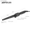 Hair Curlers Straighteners Professional Cone Shape Ceramic Hair Curler Iron Curling Wand Rollers Waver Styling Tools Style Quick Heat Electric CurlyL231128