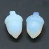 Fashion Healing Opalite Stone Pendant Candy Apple Bone Shaped Nonporous Gemstone Diy Jewelry Accessories grossist