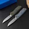 Hot BM371 Multifunctioneel vouwmes S30V Stone Wash Blade G10/Micarta Handgreep Outdoor EDC Pocket Knives met flesopener