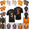 Voluntários Tennessee Football Jersey NCAA College Peyton Manning Hendon Hooker Jimmy Holiday Jalin Hyatt Aaron Beasley Burrell Charles Wrigh High