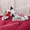 Yeni Sıcak Lüks Tasarımcı Sıradan Ayakkabı Buzağı Deri Sneaker Moda Lady Beyaz Düz Platform Koşucular Erkek Ayakkabı Spor ayakkabıları