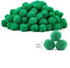 Artigianato verde smeraldo intenso Pom Poms PomPoms per arti e mestieri PomPom Balls per fai da te Arte Creativa Artigianato Decorazioni