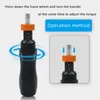 Schroevendraaier Tournevis dynamométrique réglable 0,112 nm Clé dynamométrique métrique Tournevis coulissant Outil de réparation d'entretien à douille hexagonale