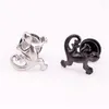 Studörhängen Animal Gecko Statement Studs 2023 European Titanium Steel Simple Fashion Jewellery for Women Man Lover's Gift