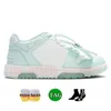 Femmes hommes OG Designer Chaussures décontractées blanches Low Out Out Out Office Sneaker Arrows Motif Calf Cuir Pink Foam Ooo pour marcher sur les bas de tennis de marche Panda Runners Platform Flat