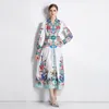 Ethnic Clothing Ramadan Kimono Abayas For Women Flowers Elegant Islam Arabic Muslim Long Dress A Line Boho Beach Fashion Party Robe Clothes