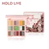 Eye Shadow Holdlive 18 Colors Glitter Shimmer Matte Colorful Long-Lasting Eyeshadow Cosmetics 231128
