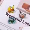 Acessórios dos desenhos animados Bonito Anime Filmes Jogos Hard Esmalte Pins Coletar Broche de Metal Mochila Chapéu Saco Colar Lapela Emblemas Mulheres Moda J Dhrhc