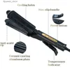 Lockenstäbe Professionelle Wellpappe Lockenstab Keramik Lockenwickler Elektrische Crimper Curling Haar Werkzeuge Wellung Haar Waver Eisen Styler Q231128