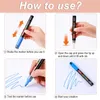 12PCSWATERCOLOR BRUSH PENSパーマネントアクリル塗料水ベースの水ベースのマーカーペンミディアムチッププレミアムグラフィティマーカー用ロックウッドマグカップファブリックP230427