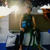 External Frame Packs Waterproof Swimming Bag Ski Drift Shoulder Waist Pack Beach Holiday dry and Wet Separation bag 230427