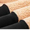 Roupa íntima térmica masculina inverno manter roupa íntima quente casual cor sólida lã moletom forro de lã suéter roupa íntima térmica pulôver tops 231127