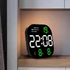 Wall Clocks Large Clock Remote Control Dual Alarms Temp Date Week Display Tabletop Alarm Timer Countdown Digital LED