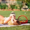 Vêtements pour chiens Chapeau pour animaux de compagnie mignon Bandana Costume à la mode Costume de cowboy occidental élégant Ensemble écharpe réglable respirante pour chiens