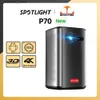 أجهزة العرض BYINTEK P70 3D 4K MINI CINEMA SMART Android WiFi Portable 1080P Home Theater فيديو LED DLP مع البطارية Q231128