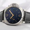 Orologio da uomo di lusso Designer Panerass Orologi da polso Off immediato 42mm Edizione limitata Gold Needle Blue Pam00927 Meccanico automatico da uomo