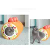 개집 펜 과일 타르트 귀여운 개 고양이 침대면 케이크 롤 롤 모양의 애완 동물 바구니 재미있는 새끼 고양이 세척 가능한 수면 동굴 둥지 따뜻한 아늑한 쿠션 231128