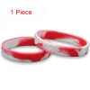 Rainbow LGBT Pride Party Bracelet LGBTQ Siliconen rubber polsbandjes LGBTQ Accessoires Geschenken voor homoseksuele lesbische vrouwen Men I0428