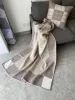 1600g 90% Merino Wool +10% Cashmere Blanket Double-sided Jacquard Wool blankets decorative blanket air conditioning sofa blanket