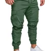Casual Mens Designer Cargo Pants 2023 Nya arbetskläder Multi-fickig byxor Fritidsoveraller Leggings Manliga fleråriga varor Tio färger plus storlek 3XL 4XL