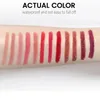 Läppglans 12st heraiyan matt läppfoder sammet naken lipliner penna långvarig läppstift blyertspenna röd brun lipstic kvinnlig kosmetik makeup 231128