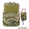 Externa rampaket utomhussport GMR Minimap Tactical Vest Multifunktionell Molle Water Bag Accessory 230427