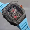 Designer Ri mlies Luxury watchs Quality Diving Waterproof Mechanical Titacarb watchss Luminous Factory Automatic Tennis Wrist Titanium Men