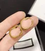 Çember kadın küpeler tasarımcı lüks küpeler stud klasik mücevher elmas inci çift hediye bayan zarif tasarımcı küpeler küçük orecchini kaplamalı altın zb10