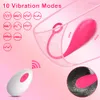 Wibrator bezprzewodowy Samica Łechtacza Symulator stymulator wibrujący wibrujący jajko dla dorosłych towary seksualne zabawki dla kobiet majtki