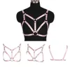 Sexy Set Rivet Accessories Elastic Bondage Tops Cage Bra Sexy Lingerie Harness Women Exotic Comes Halloween Rave Gothic Style Fetish P230428