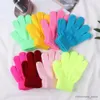 Mitaines pour enfants Gants tricotés extensibles pour enfants Bébés filles garçons Hiver Chaud Doigt complet Mitaine Couleur Bonbon Enfants Tout-petits Gants d'extérieur R231128