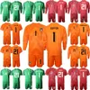 National Team Men Italia 22-23 GK Soccer Guglielmo Vicario Jerseys Set Goalkeeper Long Sleeve Alex Meret Gianluigi Buffon Gianluigi Donnarumma Football Shirt Kits