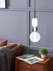 Pendant Lamps Nordic Colored Gourd Ball Shade Lights Bedroom Restaurant Modern Bar Living Room Glass LED Decoration Hanging